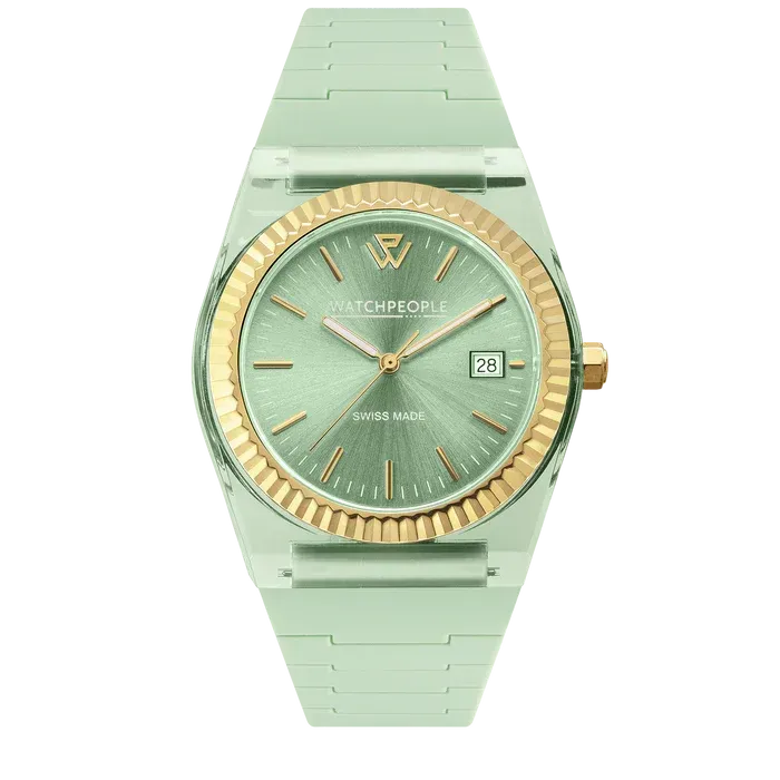 WP1 -  Clear - Sili - Jade green