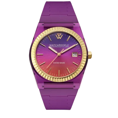 WP1 -  Clear - Sili - Violet - Sunset light pink