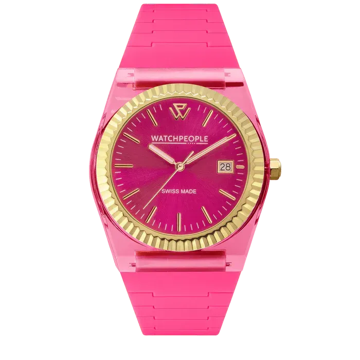 WP1 -  Clear - Sili - Flashy pink