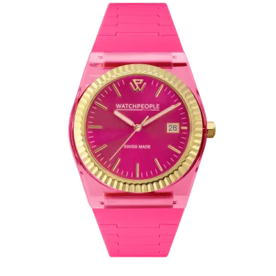 WP1 -  Clear - Sili - Flashy pink