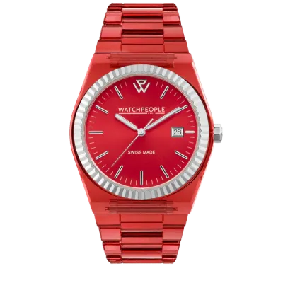 WP1 - Clear - Royal red