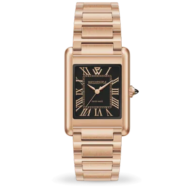 WP6 - Metal Rose-gold shiny - Black