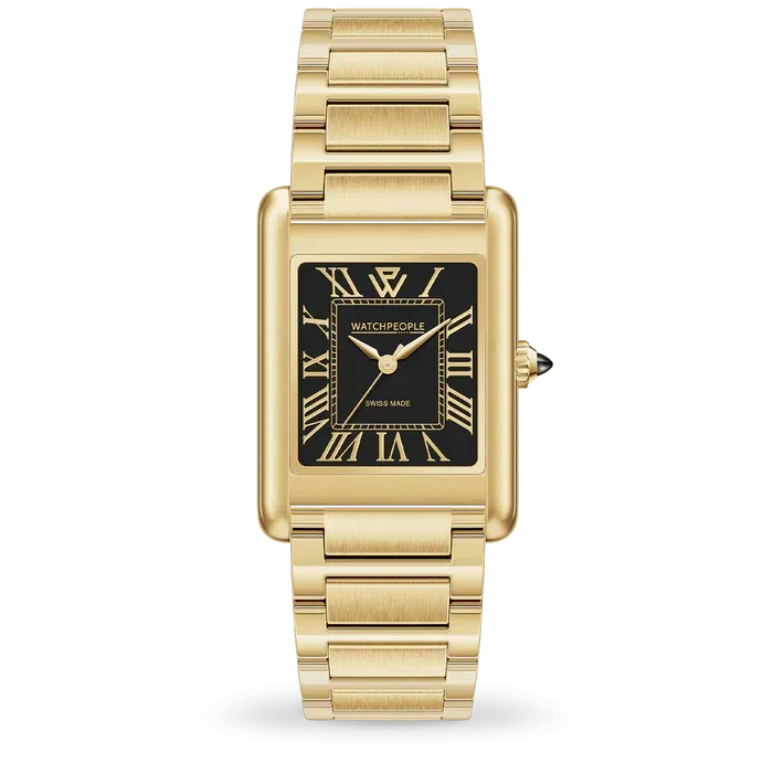 WP6 - Metal gold shiny - Black