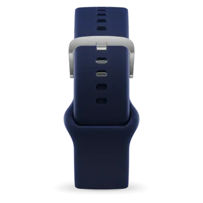 Band - ICE smart - Dress blue - Silver bkl - 22mm