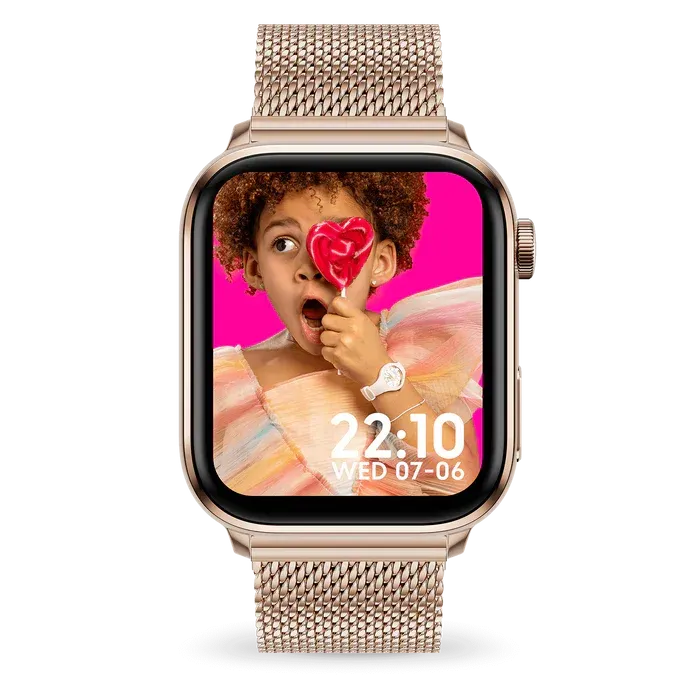 ICE smart 3.0 - Rose-gold milanese - Amoled 1.78 - GPS