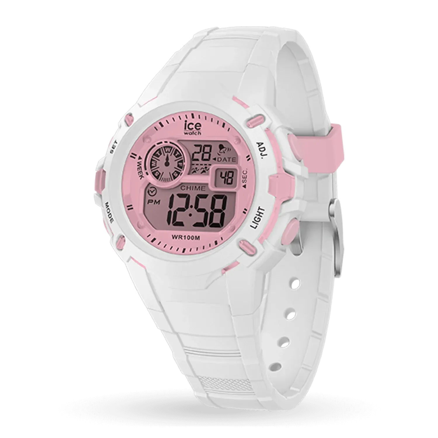ICE digit explorer - White pink