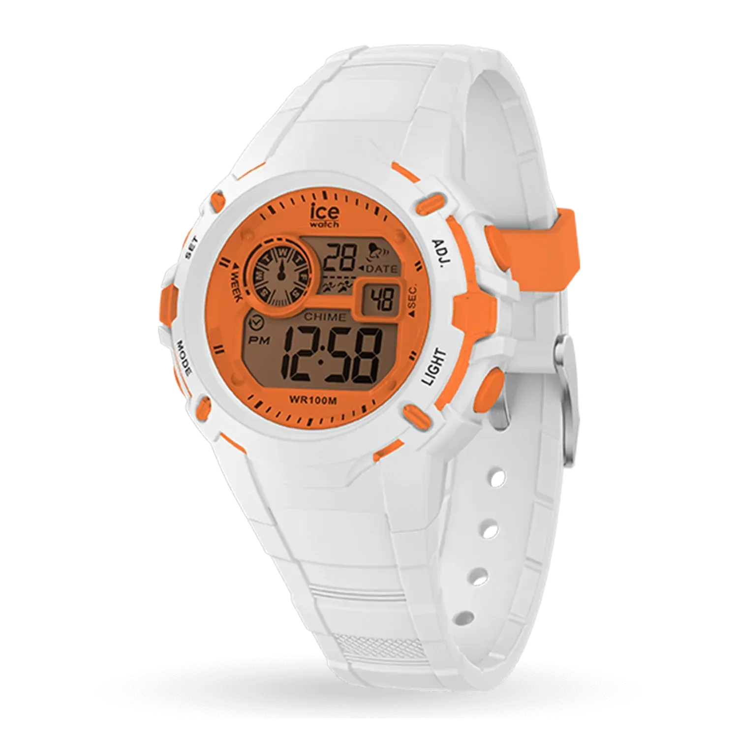 ICE digit explorer - White orange