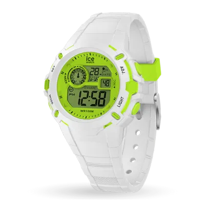 ICE digit explorer - White lime