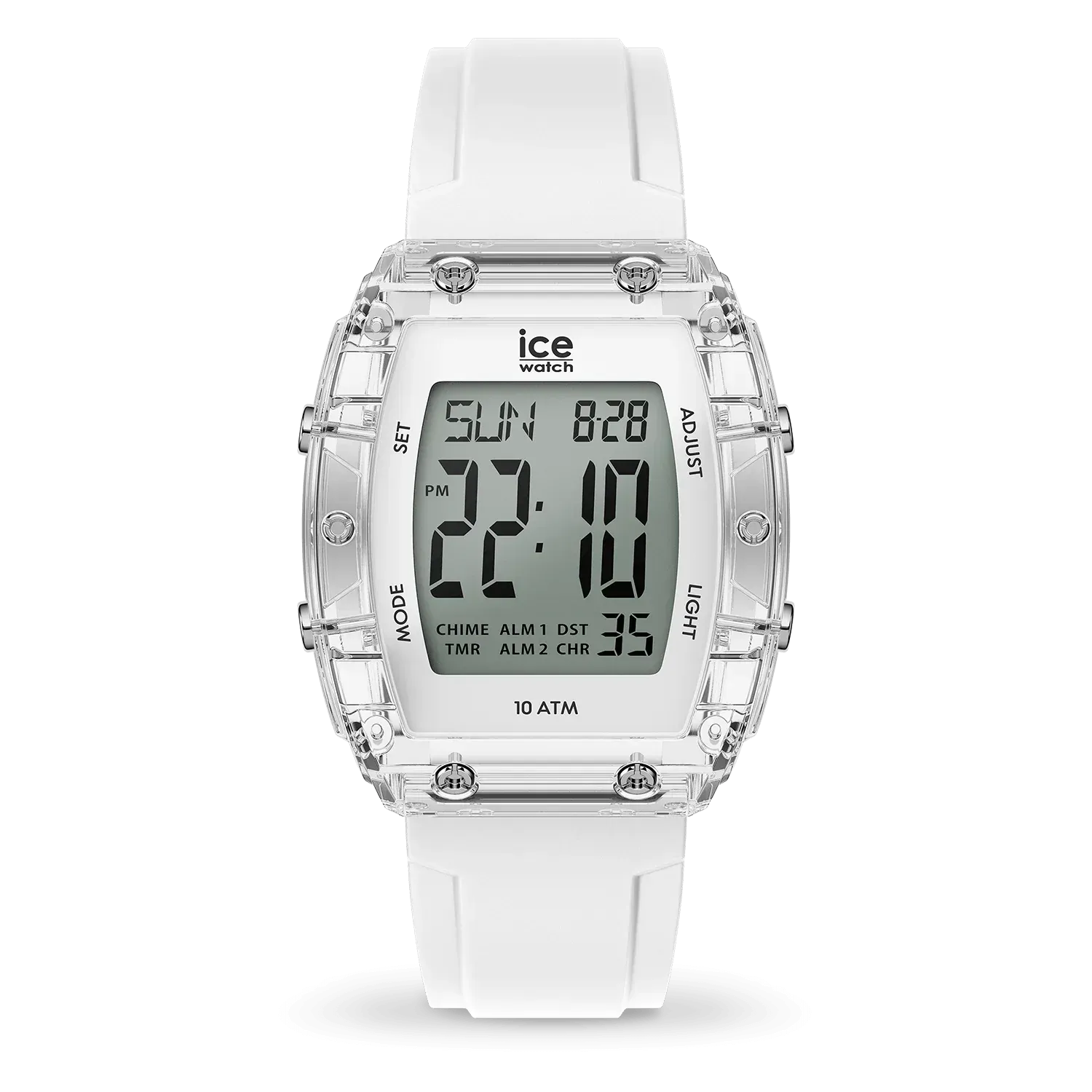 ICE digit boliday - White silver