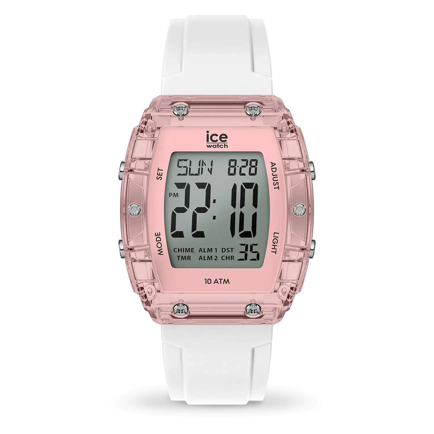 ICE digit boliday - White pink