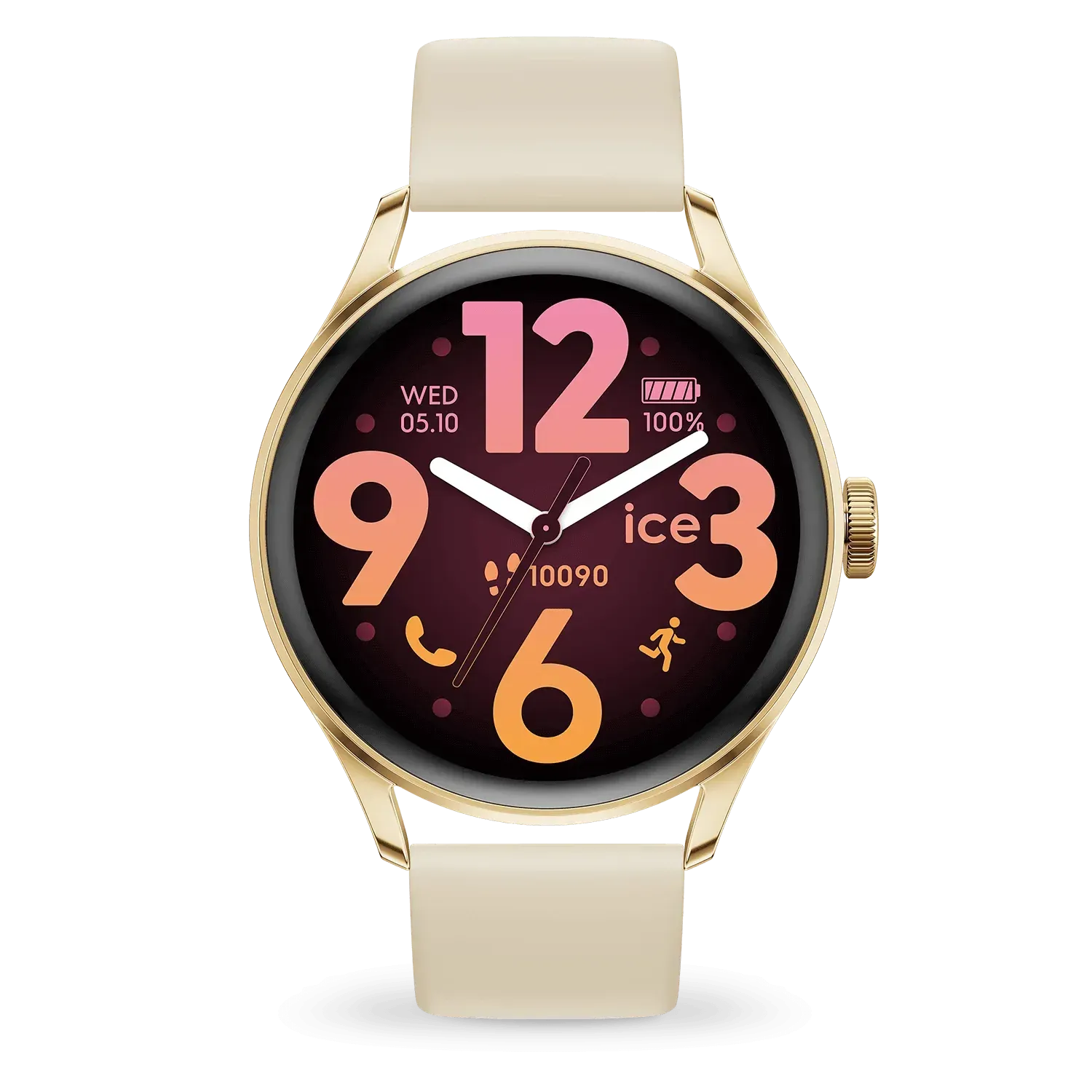 ICE smart 3.0 - Gold Beige - Round 1.2 - GPS