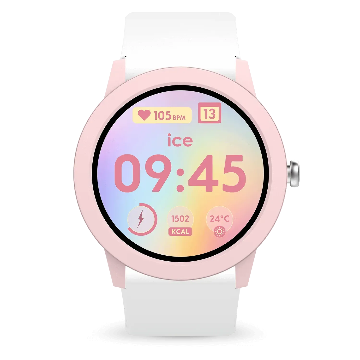 ICE smart junior 3.0 - Round - Pink white