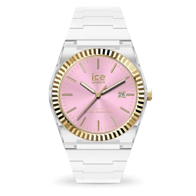 ICE power  - White Clear pink