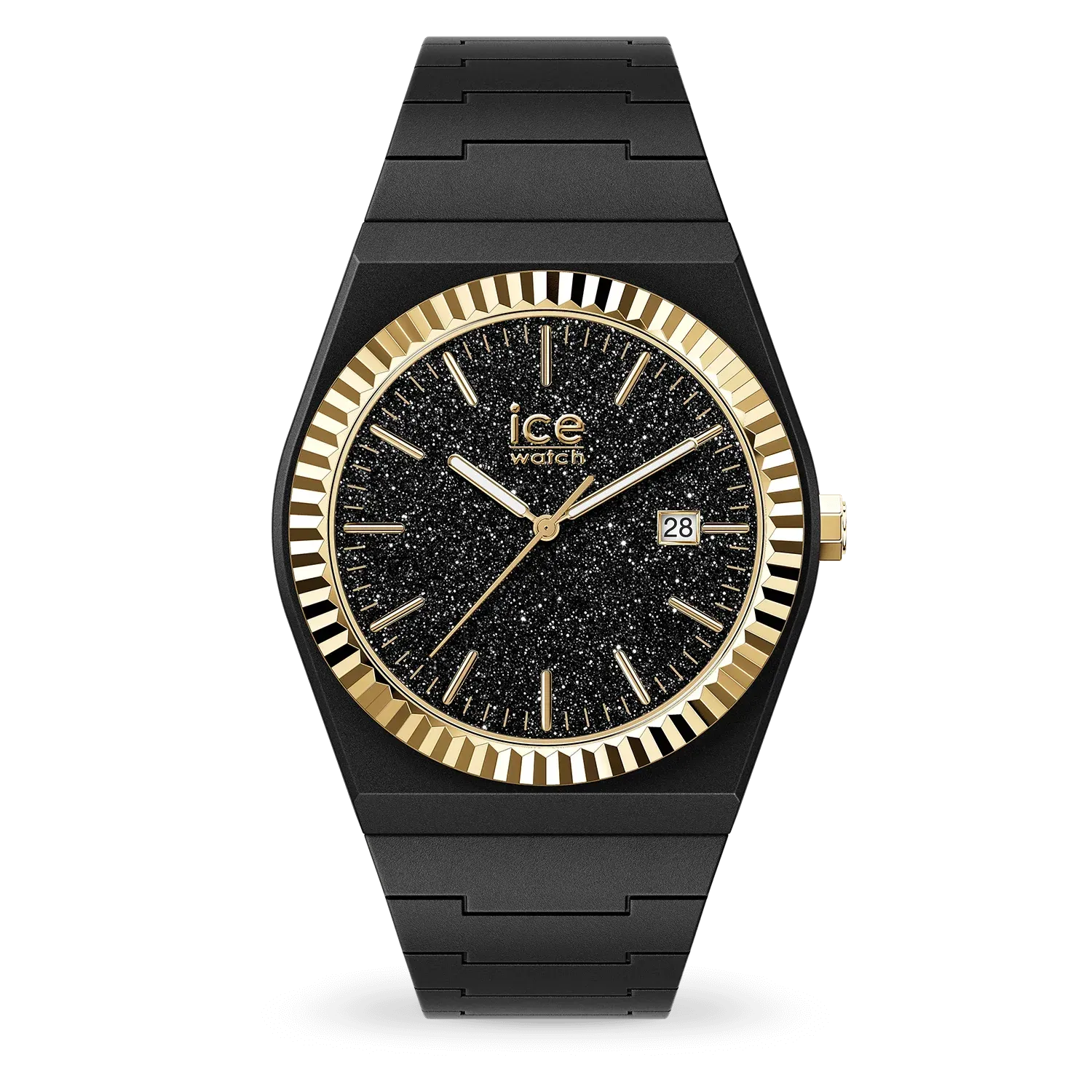 ICE power  - Black Glitter Gold