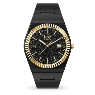 ICE power  - Black Glitter Gold