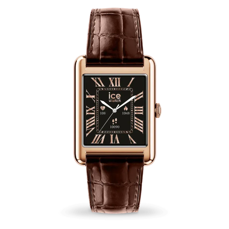 ICE smart TK 2.0 rectangulaire 1.41 Rose-Gold Brown
