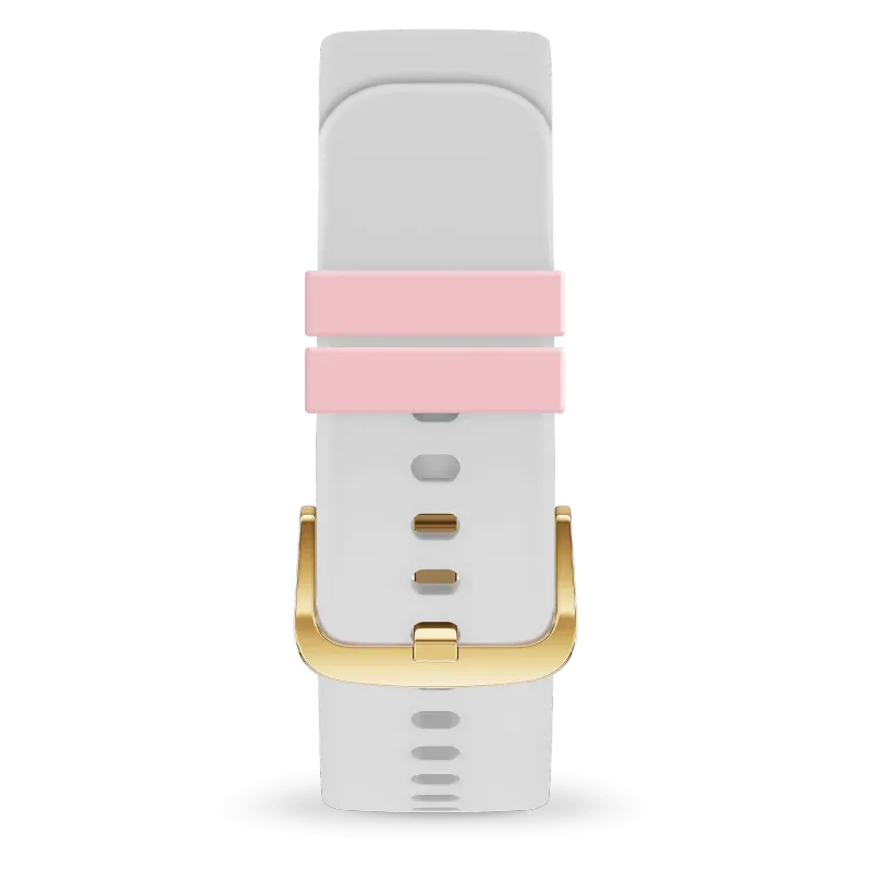 Band - ICE smart junior - White - Gold bkl