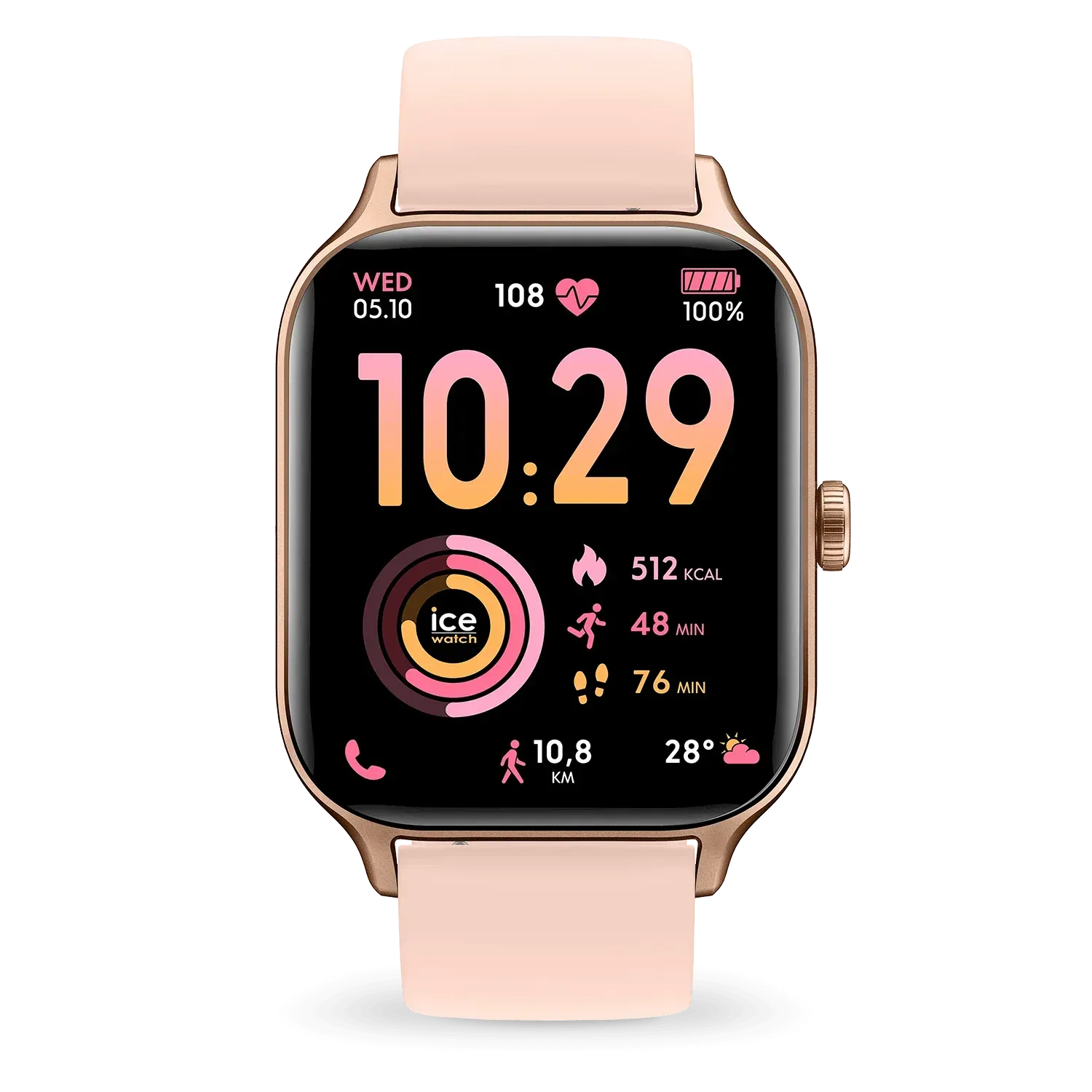ICE fit RT 3.0 - Rose-Gold Nude (36MM)