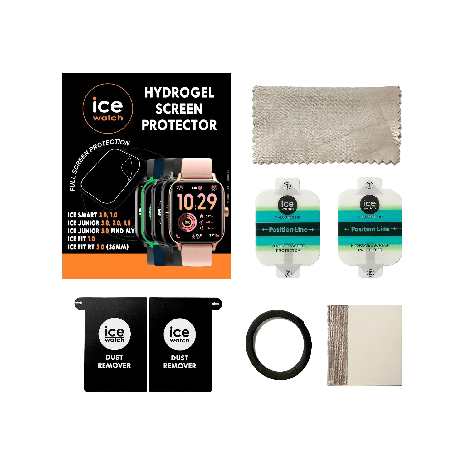 Lot De 6 Films De Protection D'écran En TPU Transparent Flexible Pour