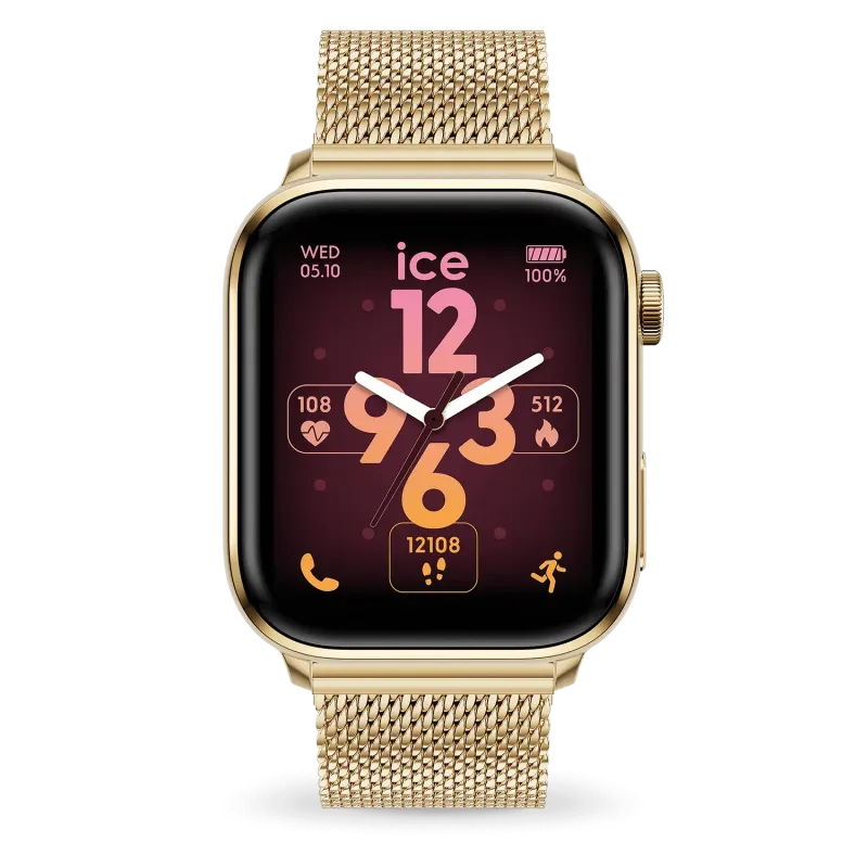 ICE smart 3.0 - Gold milanese - Amoled 1.78 - GPS