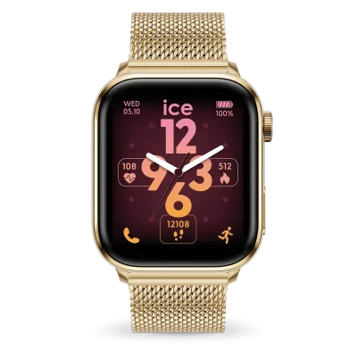 ICE smart 3.0 - Gold milanese - Amoled 1.78 - GPS ICE smart 3.0 - Gold milanese - Amoled 1.78 - GPS