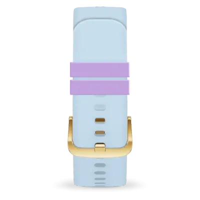 Band - ICE smart junior - Water blue - Gold bkl