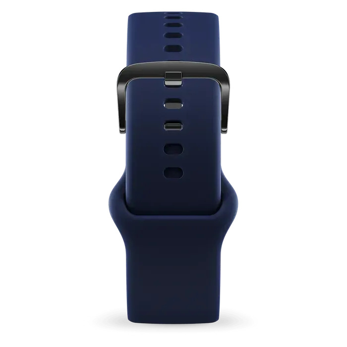 Band - ICE smart - Dress blue - Black bkl - 22mm