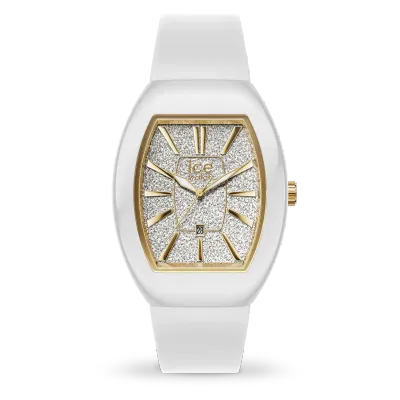 ICE boliday - White glitter gold