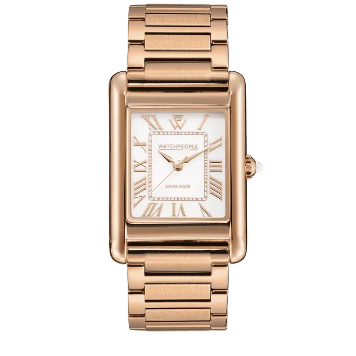 WP6 - Metal rose-gold - White