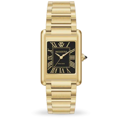 WP6 - Metal gold shiny - Black