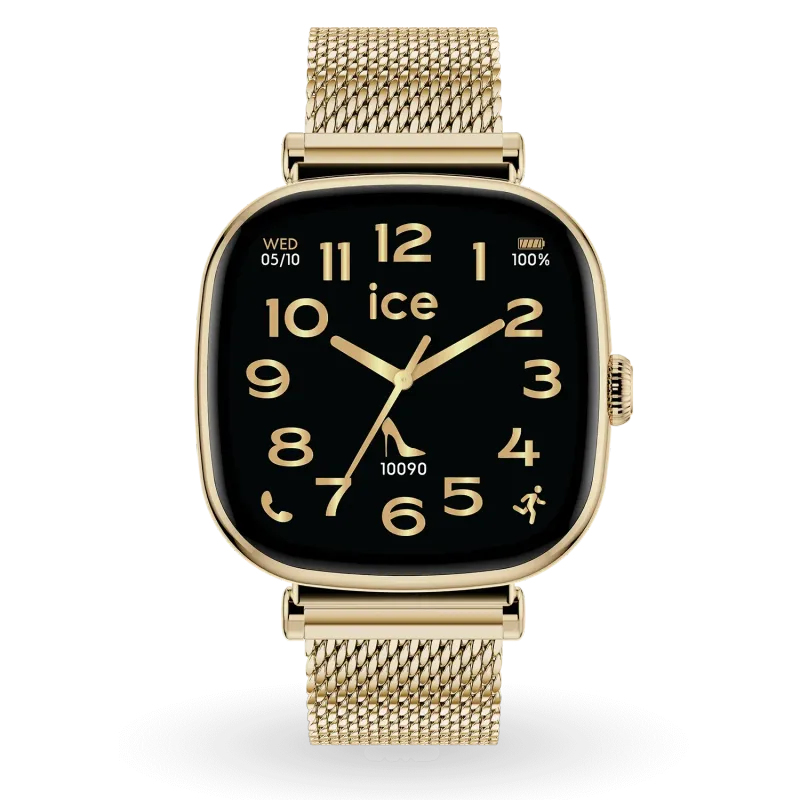 ICE smart 2.0 - Gold Milanese - Square 1.7