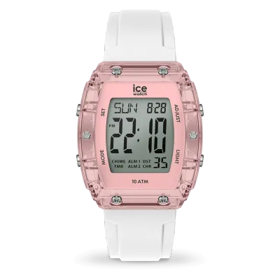 ICE digit boliday - White pink