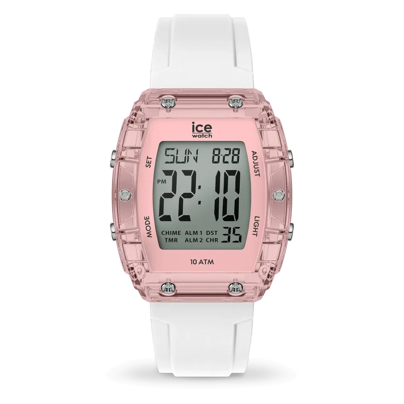 ICE digit boliday - White pink