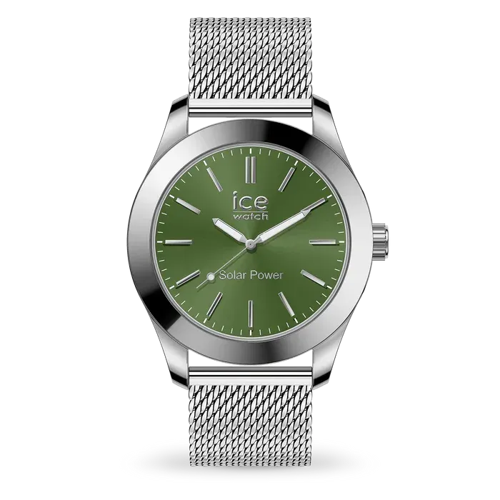 ICE steel solar - Silver - Green