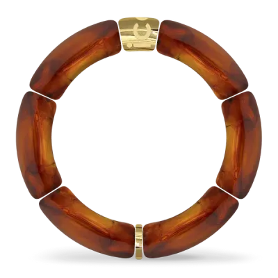 Bella bracelet - Full warm brown