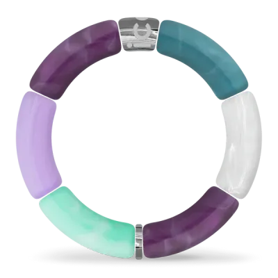 Bella bracelet - Turquoise purple