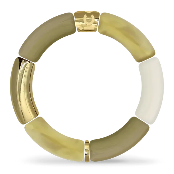 Bella bracelet - Khaki Light green