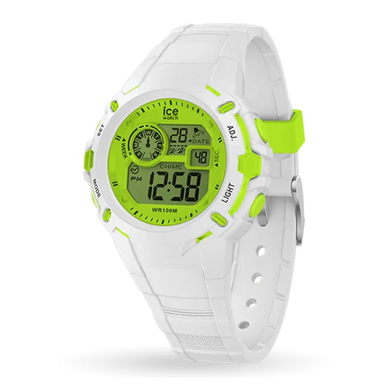 ICE digit explorer - White lime