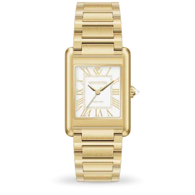 WP6 - Metal gold shiny - White