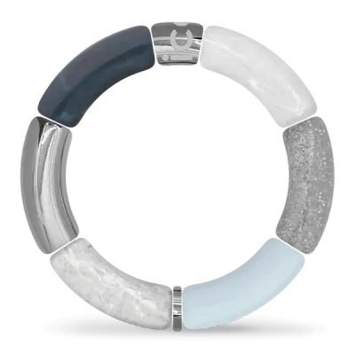 Bella bracelet - Blue silver