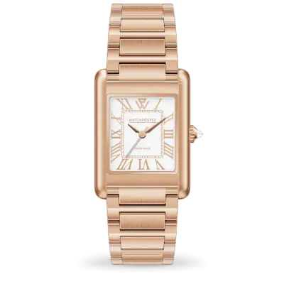 WP6 - Metal Rose-gold shiny - White