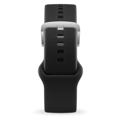 Band - ICE smart  - Black - Silver bkl - 22mm
