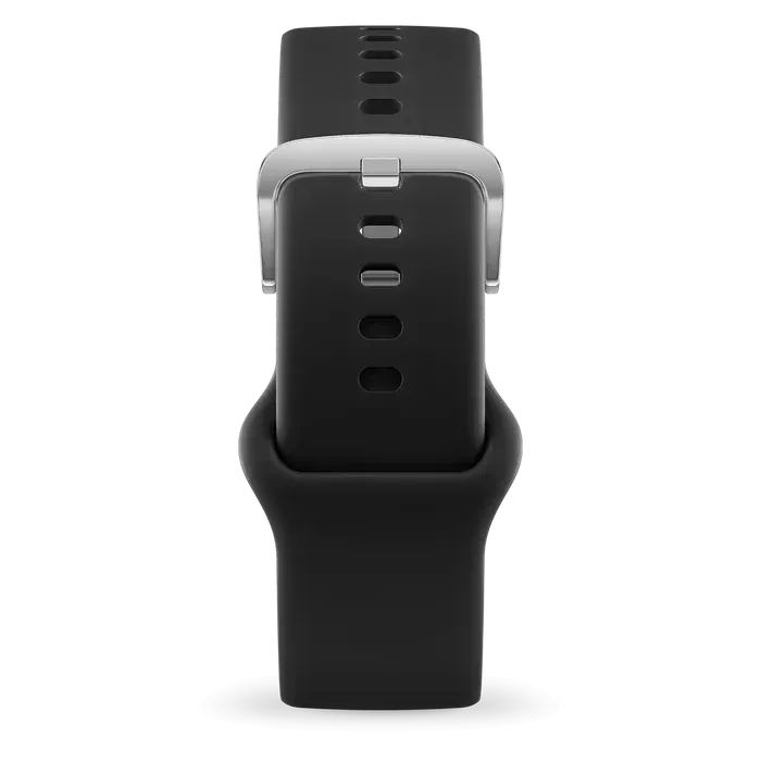 Band - ICE smart  - Black - Silver bkl - 22mm