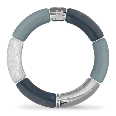 Bella bracelet - Blue silver midnight