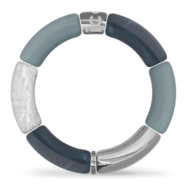 Bella bracelet - Blue silver midnight