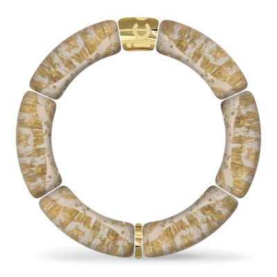 Bella bracelet - Full glitter gold