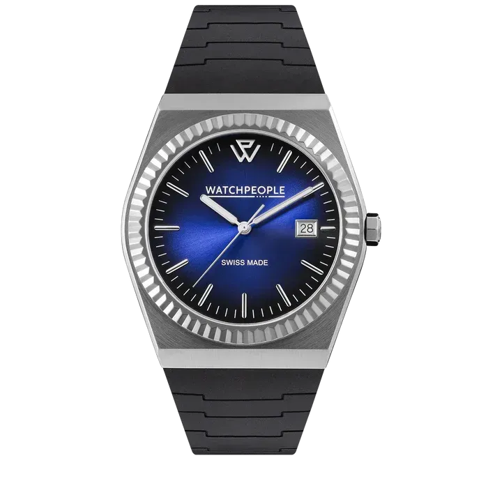 WP1 - Metal silver - Sili - Black - Blue