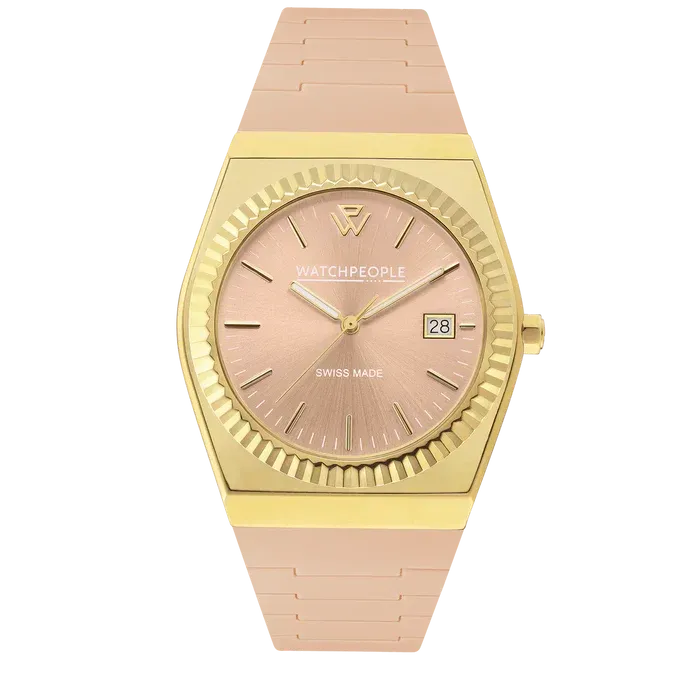 WP1 - Metal gold - Sili - Soft peach