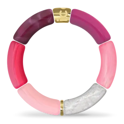Bella bracelet - Pink harmony