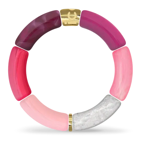 Bella bracelet - Pink harmony